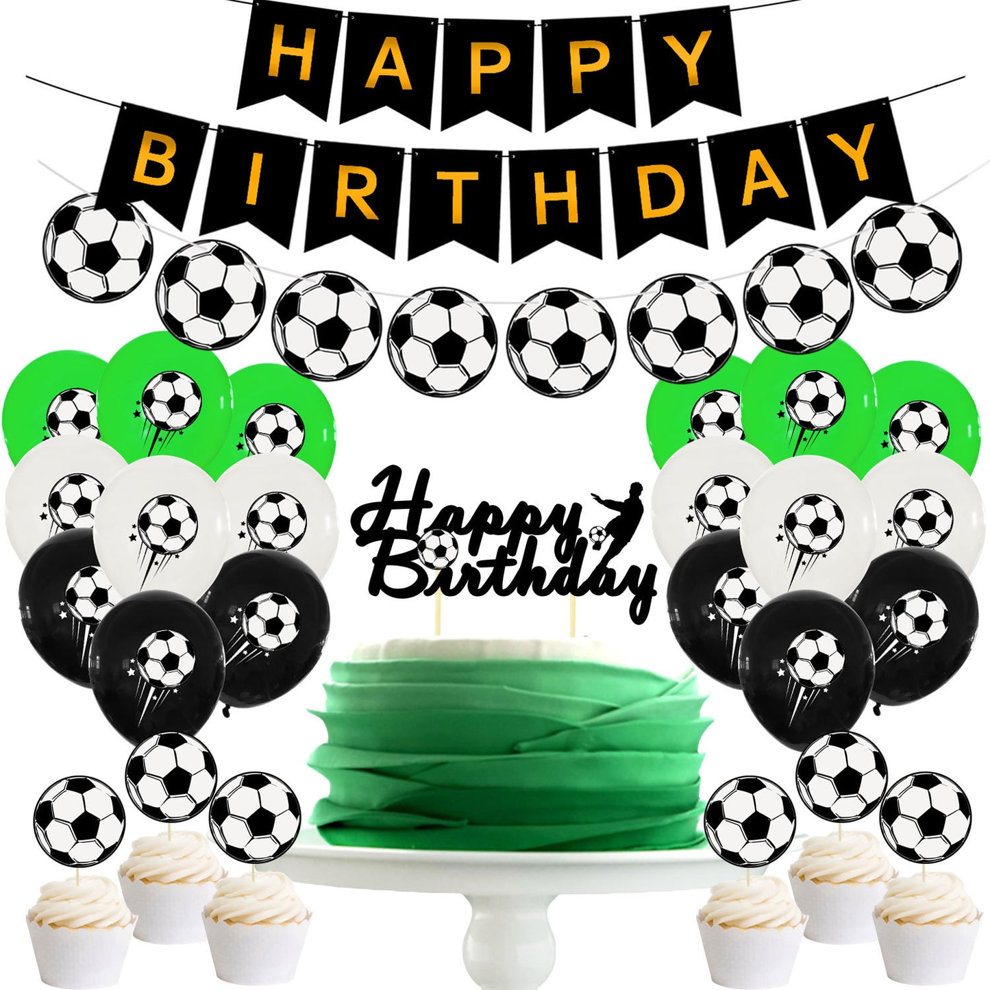 Soccer Party Decoration Set