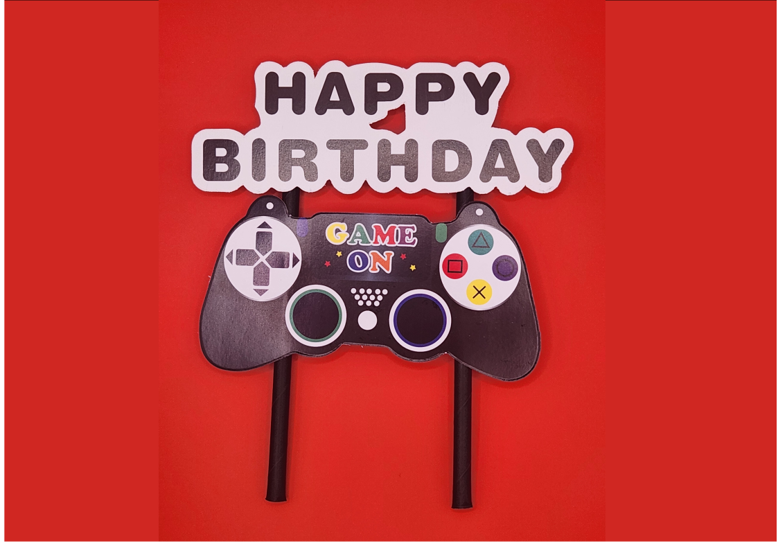 Gamer Cake Decorating Kit